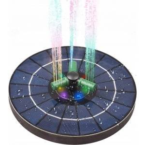 CreativeHome Gotel q33b glowing solar rgb fountain