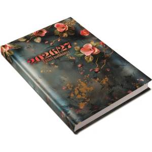 Realsystem Джобна книжка за учители, седмична, учебна година 2026/2027, realsystem, модел на цветя (ta26-5311-68)