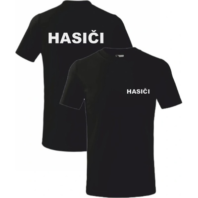 tričko pro hasiče černá