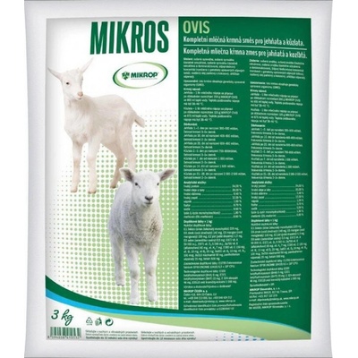 Mikrop OVIS kompletní mléčná směs jehňata/kůzlata 3 kg – Zbozi.Blesk.cz