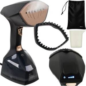 Ruhhy Стиймър за дрехи 2000W с резервоар 360ml черен 82524 (5900779961685) Ютии