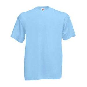 Fruit of the Loom Светло синя тениска