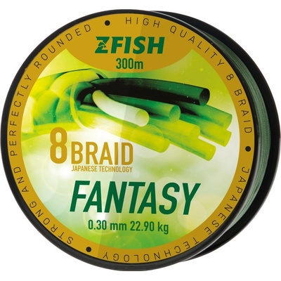 Zfish Šnůra Fantasy 8-Braid 300m 0,30mm