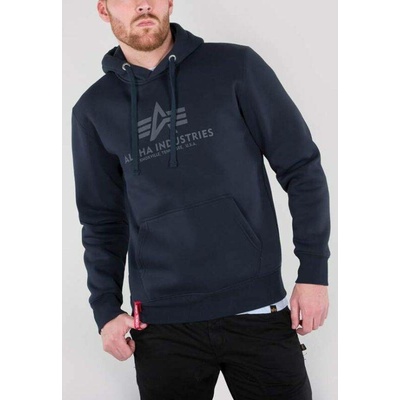 Alpha Industries mikina Basic Hoody modrá