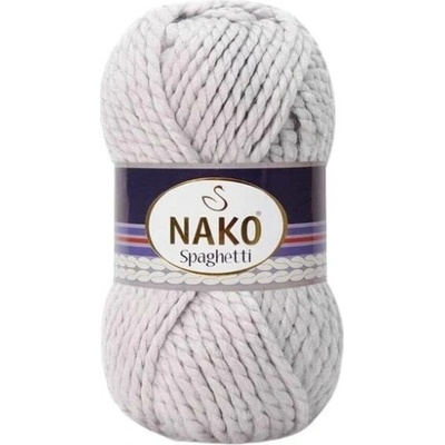 Nako Pletací příze Nako Spaghetti 3079 - šedá
