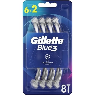 Gillette Blue3 Champions League 8 ks