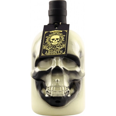 Hill's Suicide Absinth Super Strong Cannabis 79,9% 0,5 l (holá láhev) – Sleviste.cz