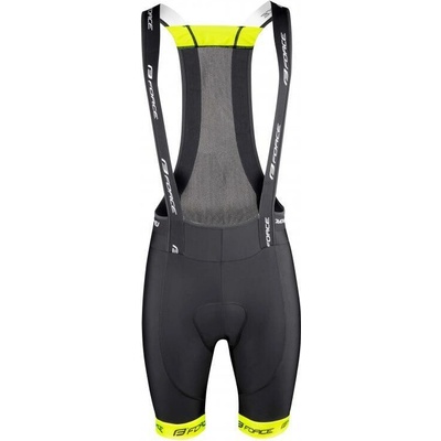 Force B45 so šrákmi a vložkou čierno-fluo