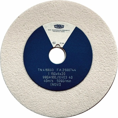 Tyrolit 99BA100J10V40 Brúsny kotúč 150 x 6 x 20 mm 100 T416693