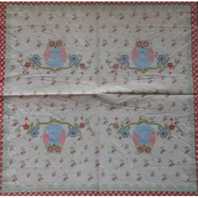 Chic Antique servítky 33x 33cm Sovičky