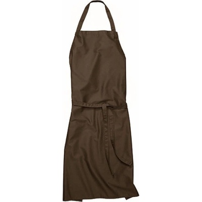 Cg Workwear Verona Dlouhá pracovní zástěra s laclem 01145-01 Toffee
