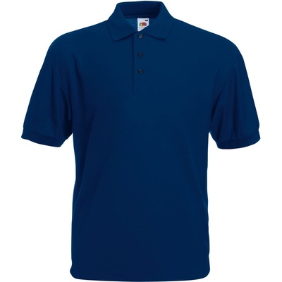 Fruit of the Loom 65/35 pique polo / Мъжка поло тениска с къс ръкав - тъмносиня xl (16340200304)