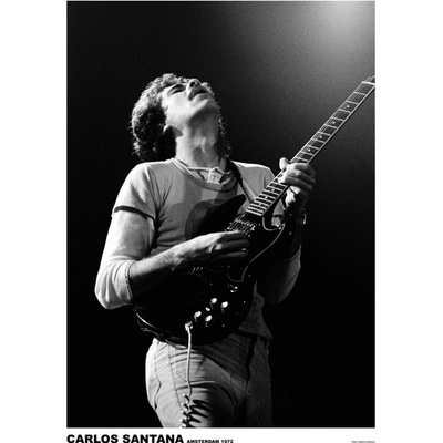 Plagát, Obraz - Carlos Santana - Guitar, 59.4 × 84.1 cm