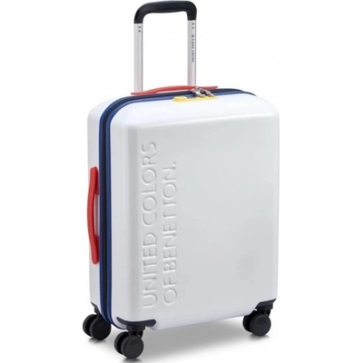United Colors of Benetton kufor Benetton United X Delsey 4w S biela 36 L