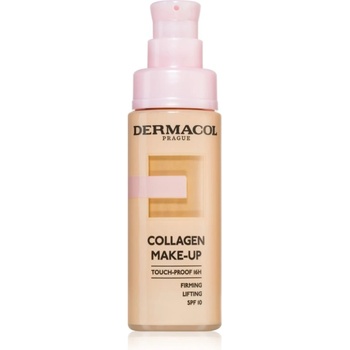 Dermacol Collagen хидратиращ фон дьо тен с изглаждащ ефект цвят 4.0 Tan 20ml