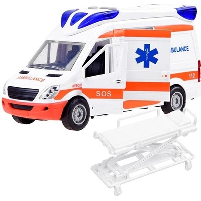 Kruzzel 22731 Záchranářské auto se světelnými a zvukovými efekty