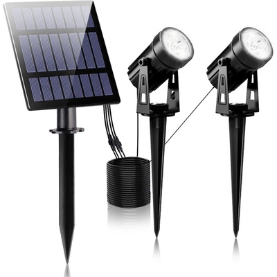 MXM Соларно градинско осветление със соларен панел - 2бр