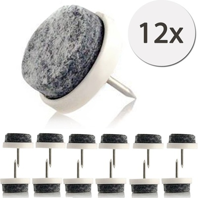 Weikang No.81308 Plstená podložka na stoličky 2,4cm 12 ks