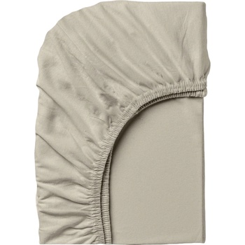 Дилиос Долен чаршаф с ластик 180/200/25 см сив памучно трико