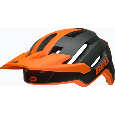 Велосипедна каска Bell 4Forty Air Integrated MIPS matte dark green/orange