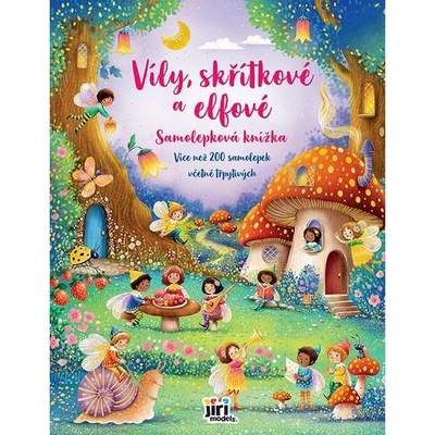 Víly, skřítkové a elfové - Velká samolepková knížka