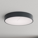 Brilagi - За баня. Таванно осветително тяло CLARE 4xE27/24W/230V Ø 50 см антрацит IP54 (BG5224)