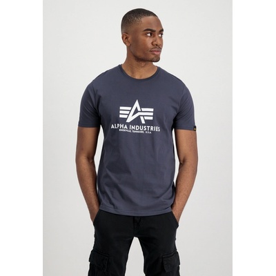 Alpha Industries Basic Big Logo T-Shirt navy