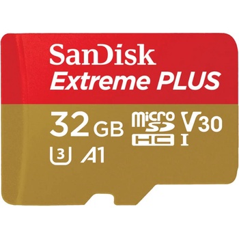 Image 1 of SanDisk microSDHC Extreme Plus A1 32GB UHS-I (SDSQXBG-032G-GN6MA)