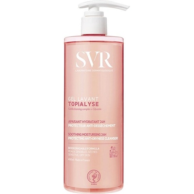 SVR Topialyse čisticí gel pro suchou a citlivou pokožku 400 ml