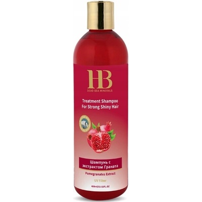 H&B Šampon pro suché a poškozené vlasy s granátovým jablkem 400 ml