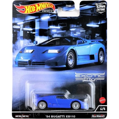 Mattel Hot Weels Premium '94 Bugatti EB110 4/5