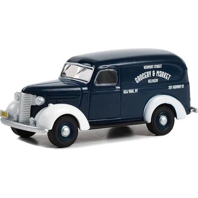 GreenLight Chevrolet Panel Truck 1939 Norman Rockwell 1:64