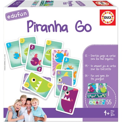 Educa Детски пъзел Educa - Пирани, 56 части (EDU18128)