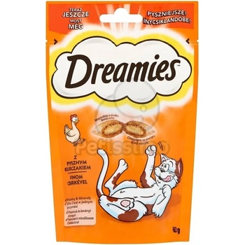 Image 1 of Dreamies лакомство за награда с пиле за котки 60 г