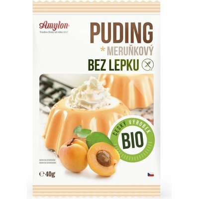 Amylon Meruňkový pudink Bio 40 g