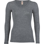 Engel Дамско мериносово термобельо Engel Women's Shirt L/S Everyday base layer - Schiefer - размер 38/40 (EU) (115-1153-0413)