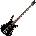 Warwick RockBass Corvette Basic Solid Black High Polish Електрическа бас китара