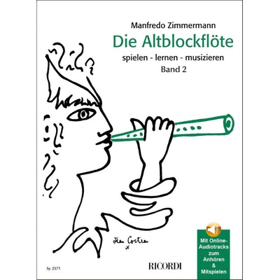 Die Altblockflöte spielen lernen musizieren band 2 + CD