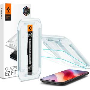 Spigen Glass tR EZ Fit 2 Pack, прозрачен - iPhone 17 Air (AGL09861)