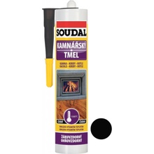 Soudal Kamnářský tmel 280 ml černá