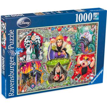 Ravensburger Пъзел Ravensburger от 1000 части - Злодеите на Дисни (19252)