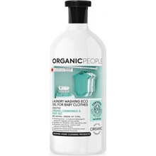 Organic People Eko prací gel na dětské prádlo Organický heřmánek a mýdlový ořech 1000 ml