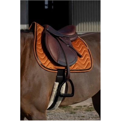 EQUITHEME podsedlová dečka Glossy oranžová