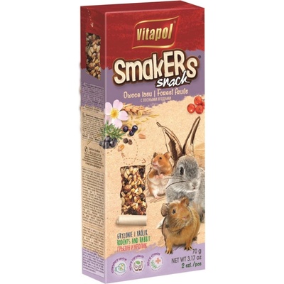 Vitapol Kolby dla gryzoni „Smakers owoce lasu 2 szt