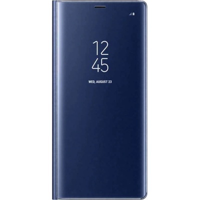 Samsung Clear View Stand Cover EF-ZN950CN - оригинален кейс с поставка, през който виждате информация от дисплея за Samsung Galaxy Note 8 (син)