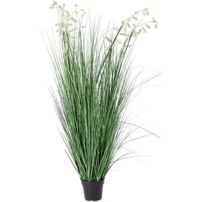 Bizzotto Изкуствено растение grevillea бяло с ваза, 9 цвята, h150 (0172892)