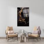 Art gift Стъклено АРТ пано - Златни нишки