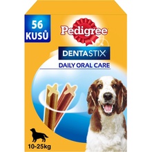 Pedigree Dentastix Daily Oral Care dentálne maškrty stredných plemien 56 ks 1 440 g