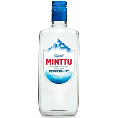 Minttu Peppermint 40% 0,5 l (holá láhev)