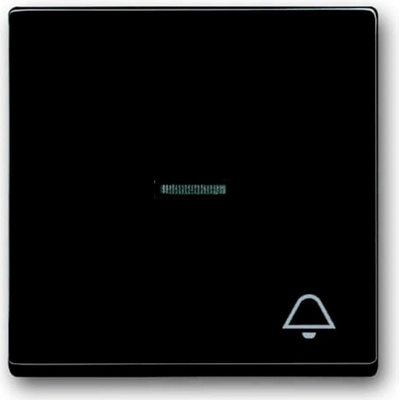 Busch-Jaeger kryt symbol zvonček Busch-Axcent, Carat, Future Linear, Dynasty antracitová, čiernosivá 2CKA001751A2932